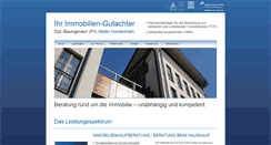 Desktop Screenshot of ihr-immobilien-gutachter.de